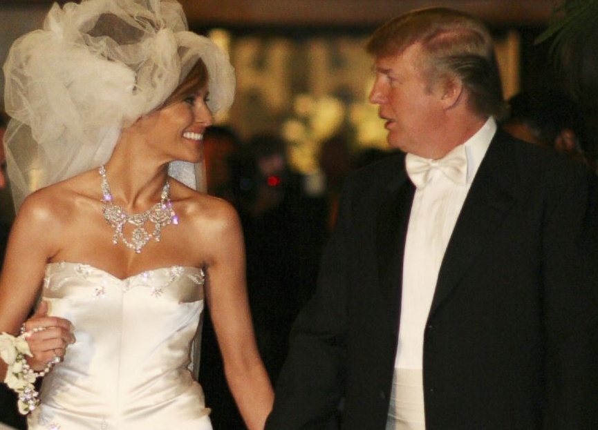 TRUMP-Melania_WEDDING_photo