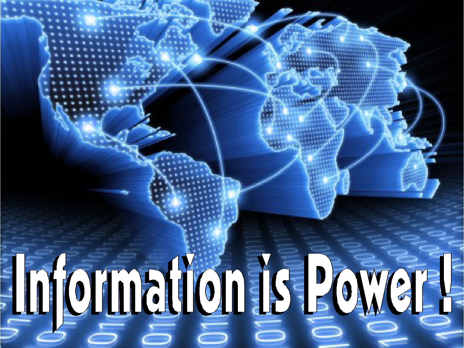 Information is power