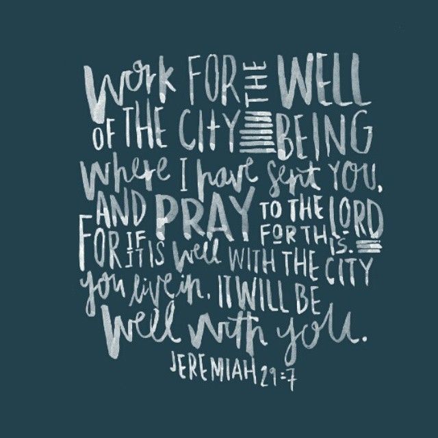Jeremiah 29:7